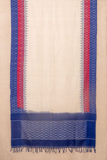 White Ikat Cotton Ikat