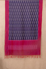 Blue Ikat Cotton Ikat