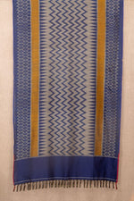 Blue Ikat Cotton Tie & Dye