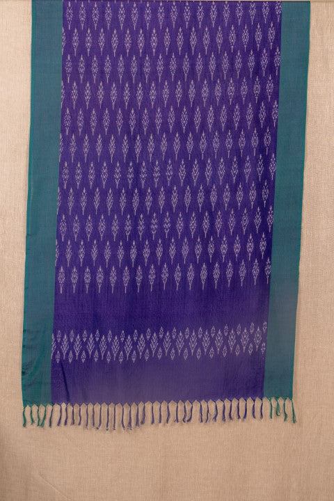 Royal Blue Ikat Cotton Tie & Dye