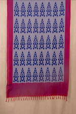 Grey Ikat Cotton Tie & Dye