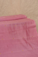Pink Cutwork Buti Chiniya Silk Handwoven