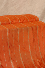 Rust Cutwork Buti Mulberry Silk Handwoven