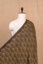 Black Ajrakh Modal Block Print