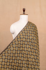 Black Ajrakh Modal Block Print