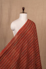 Maroon Ajrakh Cotton Block Print