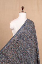 Blue Ajrakh Cotton Block Print