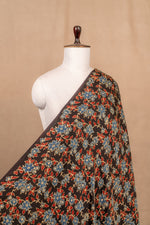 Black Ajrakh Cotton Block Print