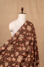 Brown Bagru And Dabu Cotton Block Print