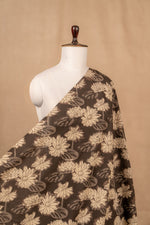 Black Bagru And Dabu Cotton Block Print