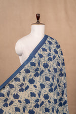 Indigo Bagru And Dabu Cotton Block Print