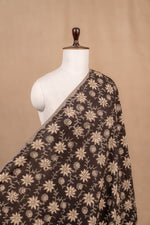 Black Bagru And Dabu Cotton Block Print