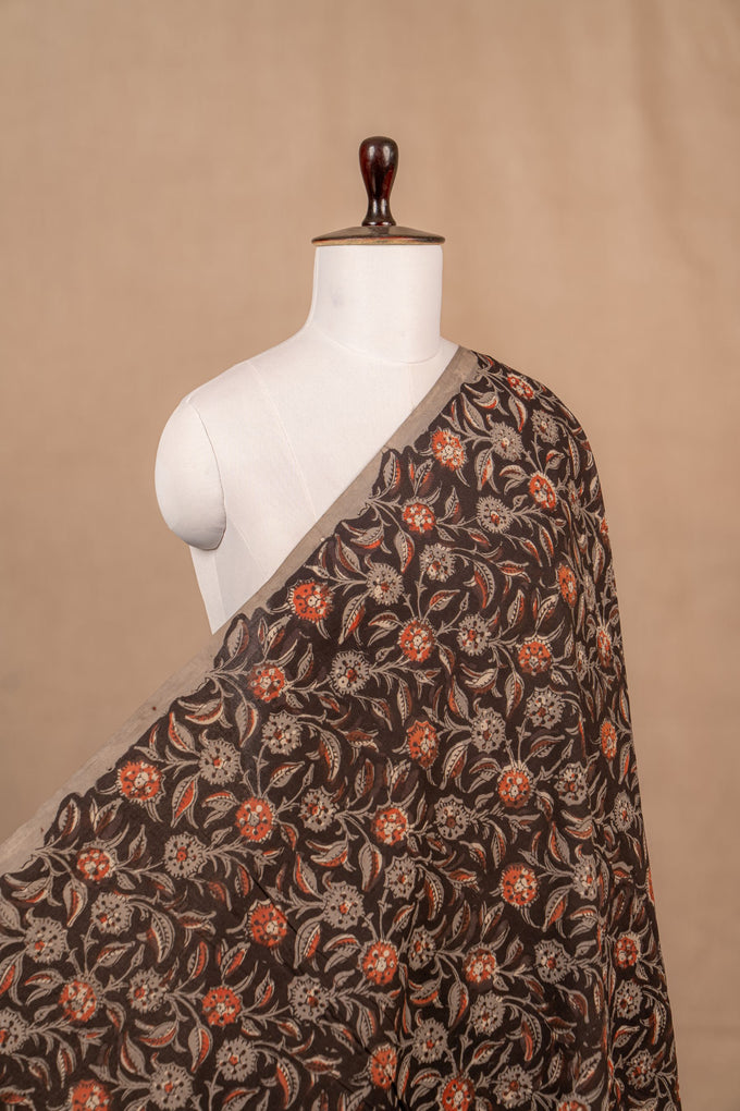 Black Dabu & Bagru Cotton Block Print