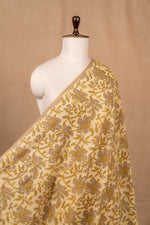 Off White Dabu & Bagru Cotton Block Print