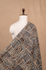 Blue Kalamkari Handblock Cotton Block Print