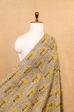 Grey Vanaspati Block Print Cotton Block Print