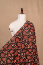 Brown Vanaspati Block Print Cotton Block Print