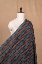 Blue Vanaspati Print Cotton Block Print