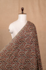 Grey Vanaspati Print Cotton Block Print