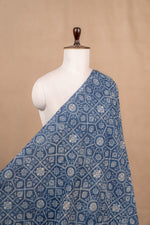 Indigo Bagru And Dabu Cotton Block Print