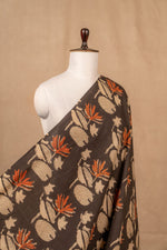 Black Bagru And Dabu Cotton Block Print