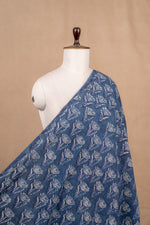 Indigo Bagru And Dabu Cotton Block Print