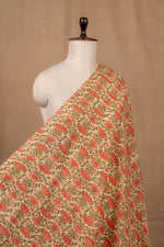 Off White Sanganeri Cotton Block Print