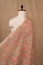 Grey Sanganeri Cotton Block Print