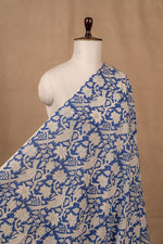Blue Sanganeri Cotton Block Print