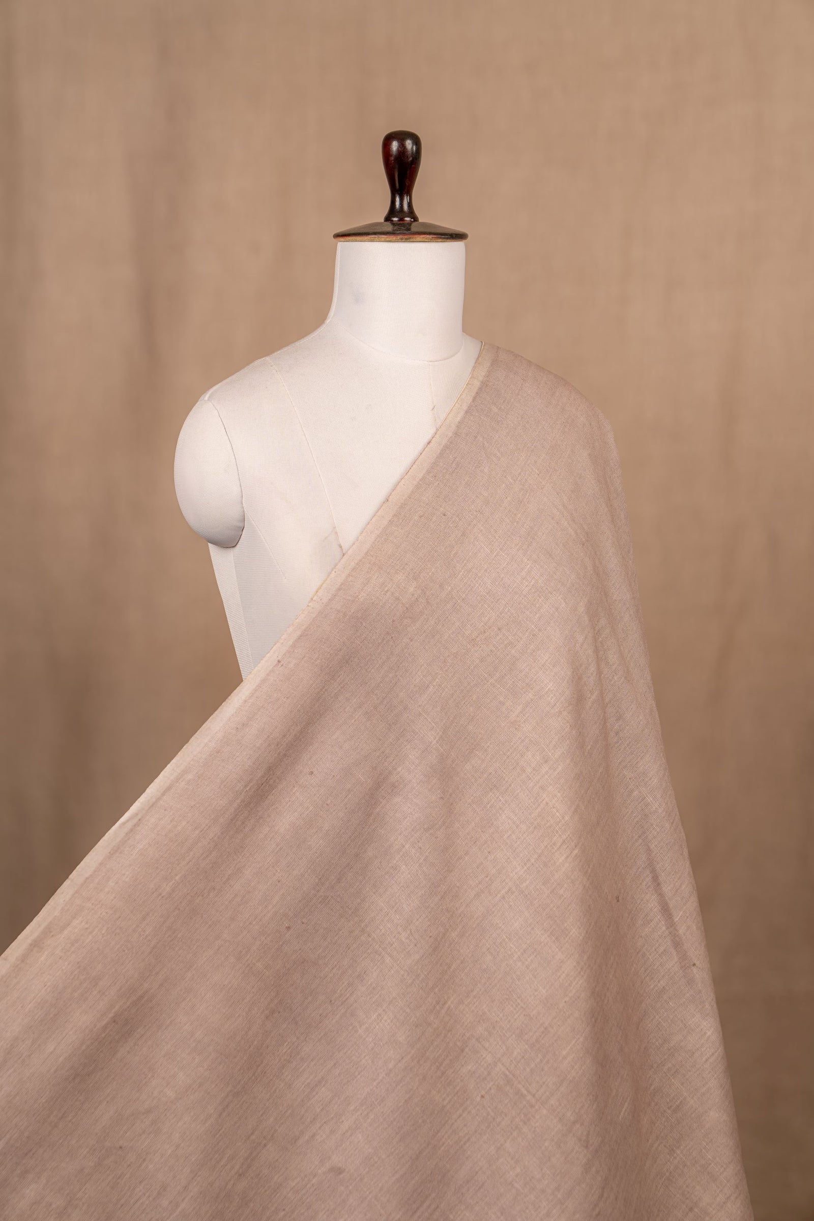 Lavender Plain Linen Handloom