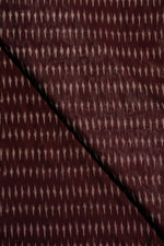 Wine Ikat Mercerised Cotton Ikat
