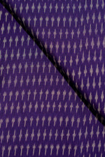 Purple Ikat Mercerised Cotton Ikat