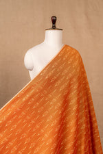 Orange Ikat Mercerised Cotton Ikat