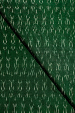 Green Ikat Mercerised Cotton Ikat