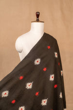 Black Double Ikat Cotton Ikat