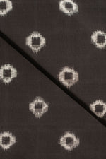Black Double Ikat Cotton Ikat