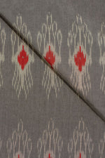 Grey Ikat Cotton Ikat