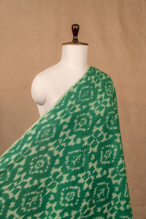 Green Ikat Cotton Ikat