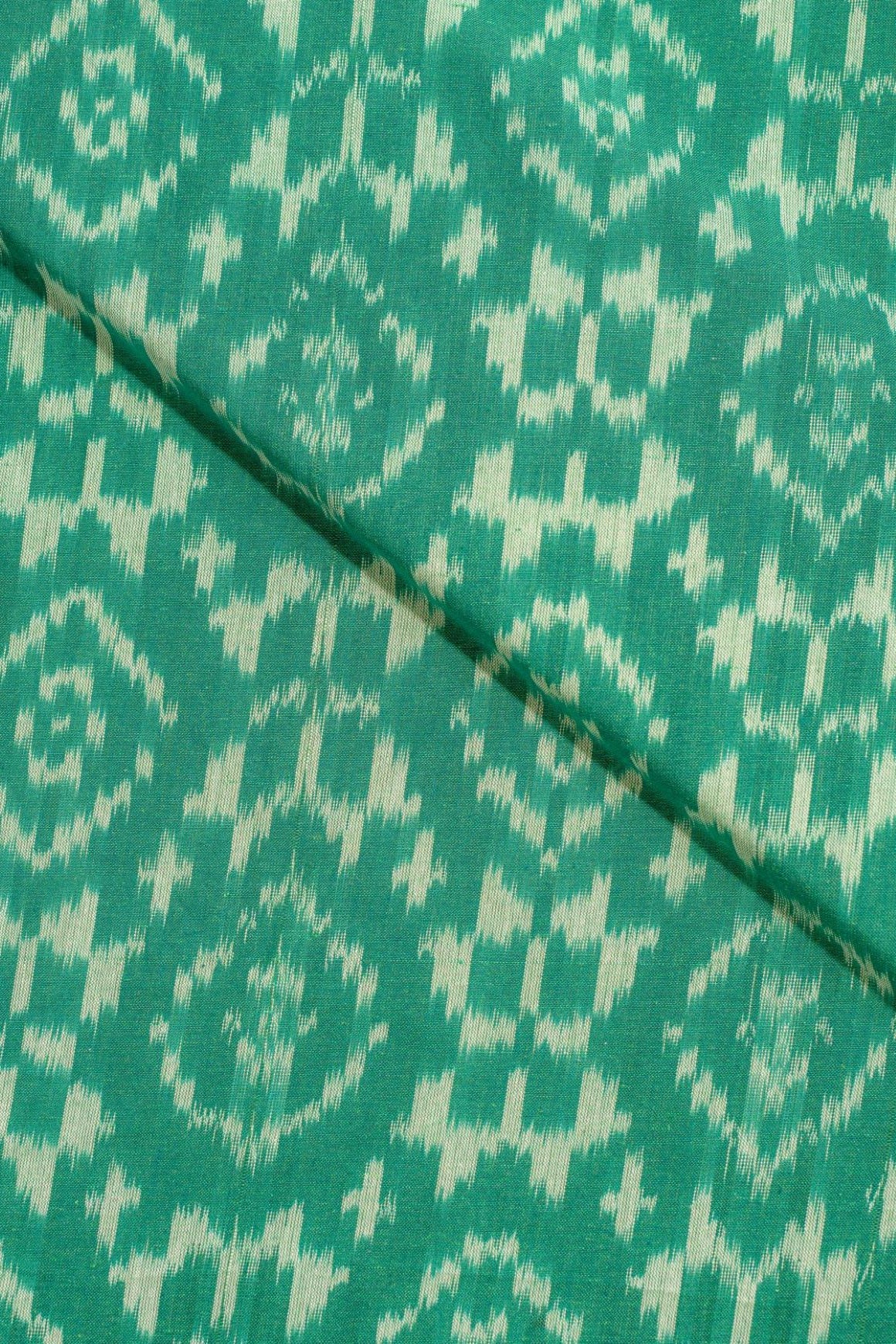 Green Ikat Cotton Ikat