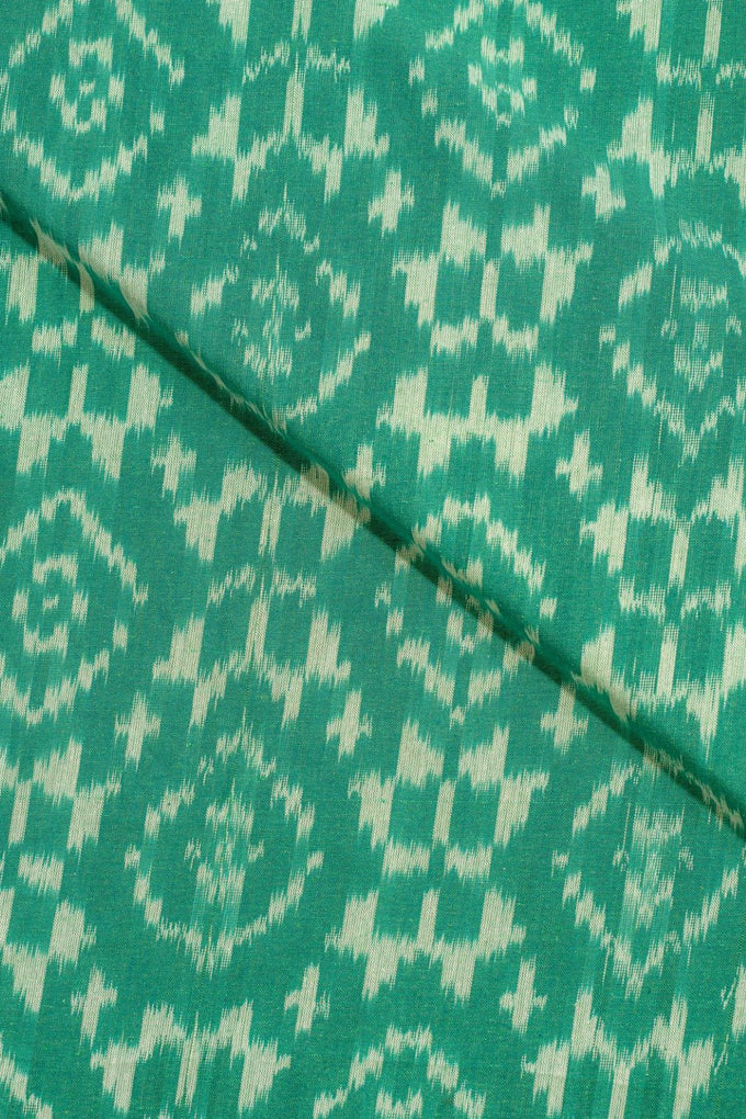 Green Ikat Cotton Ikat