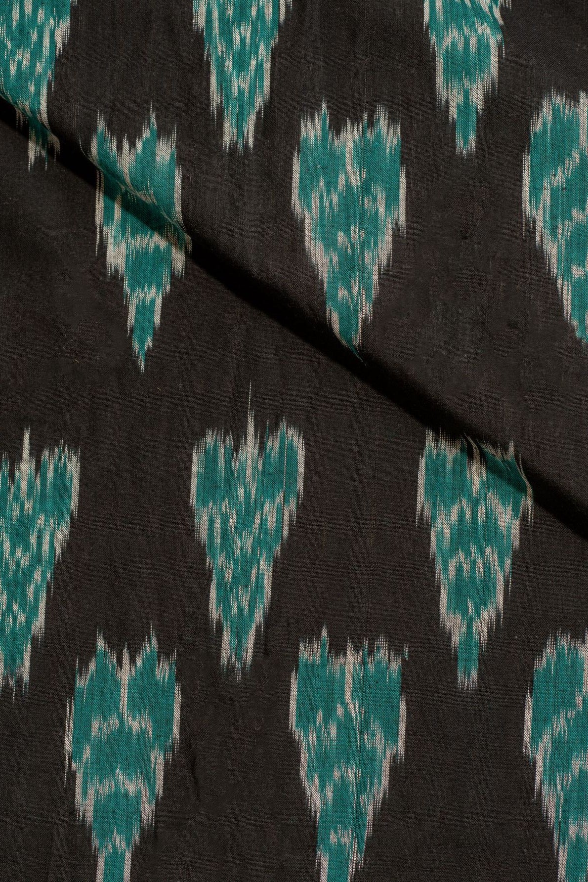 Black Ikat Cotton Ikat