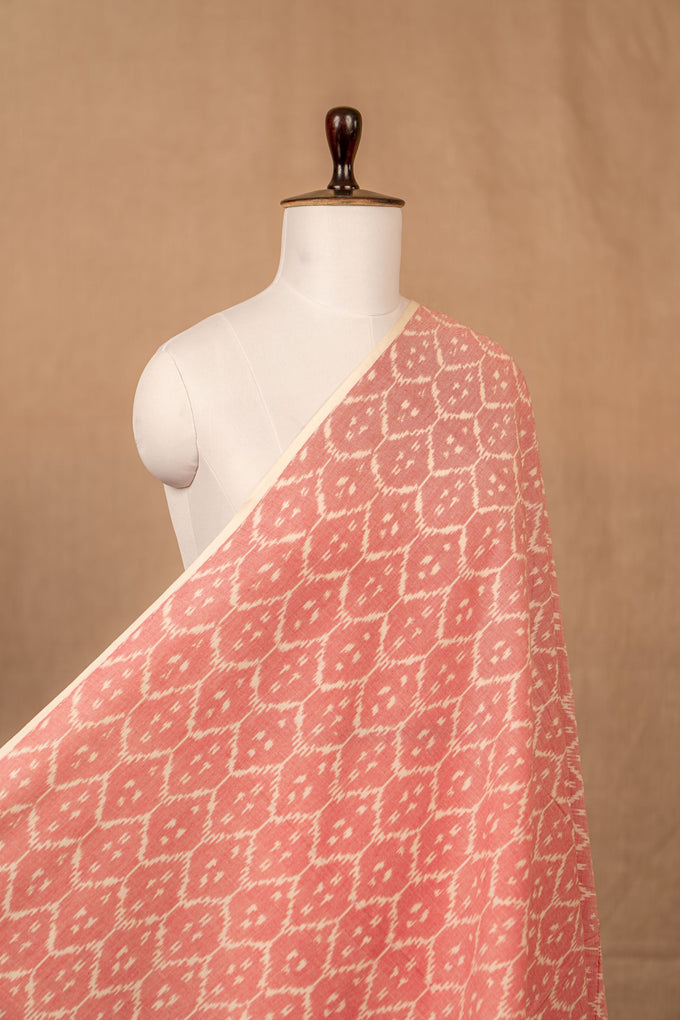 Pink Single Ikat Cotton Ikat