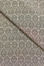 Grey Single Ikat Cotton Ikat