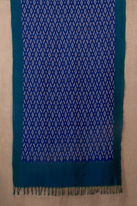 Royal Blue Ikat Cotton Tie & Dye
