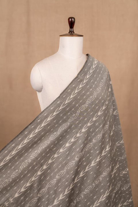 Grey Sambalpuri Ikat Cotton Ikat