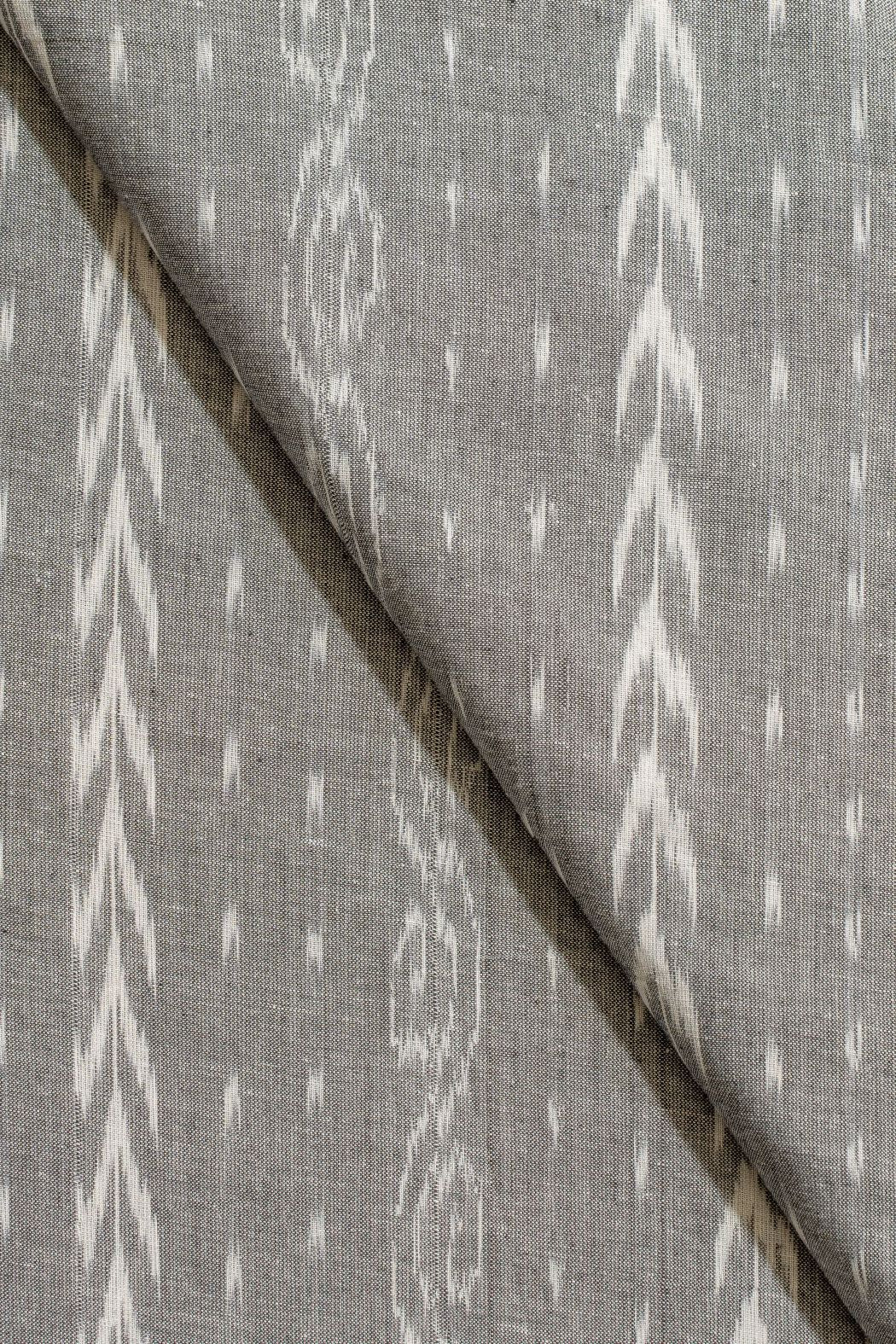 Grey Sambalpuri Ikat Cotton Ikat