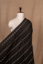 Black Sambalpuri Ikat Cotton Ikat