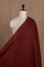 Wine Cotton Linen Plain