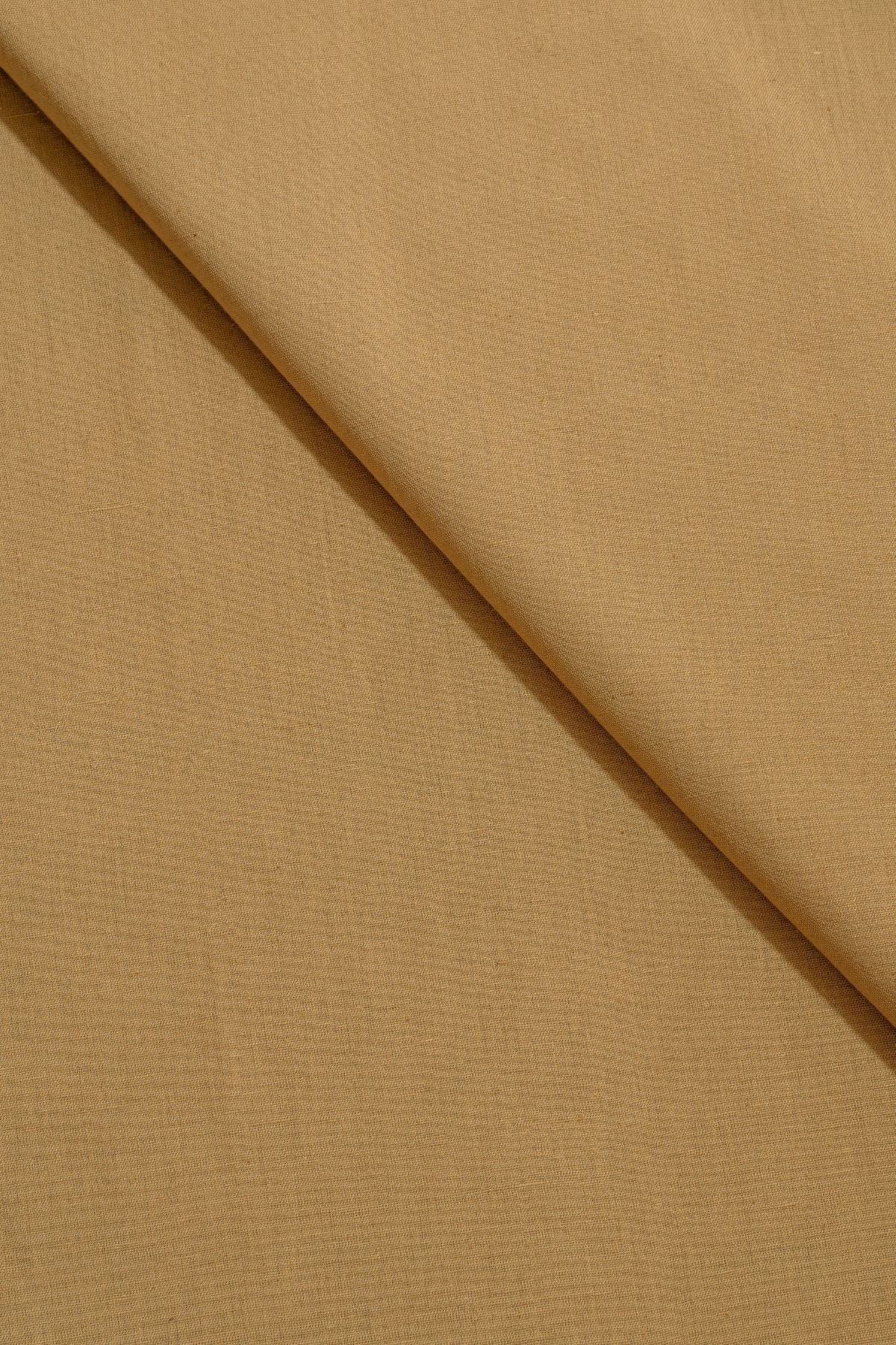 Cream Cotton Linen Plain