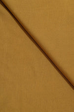 Brown Cotton Linen Plain
